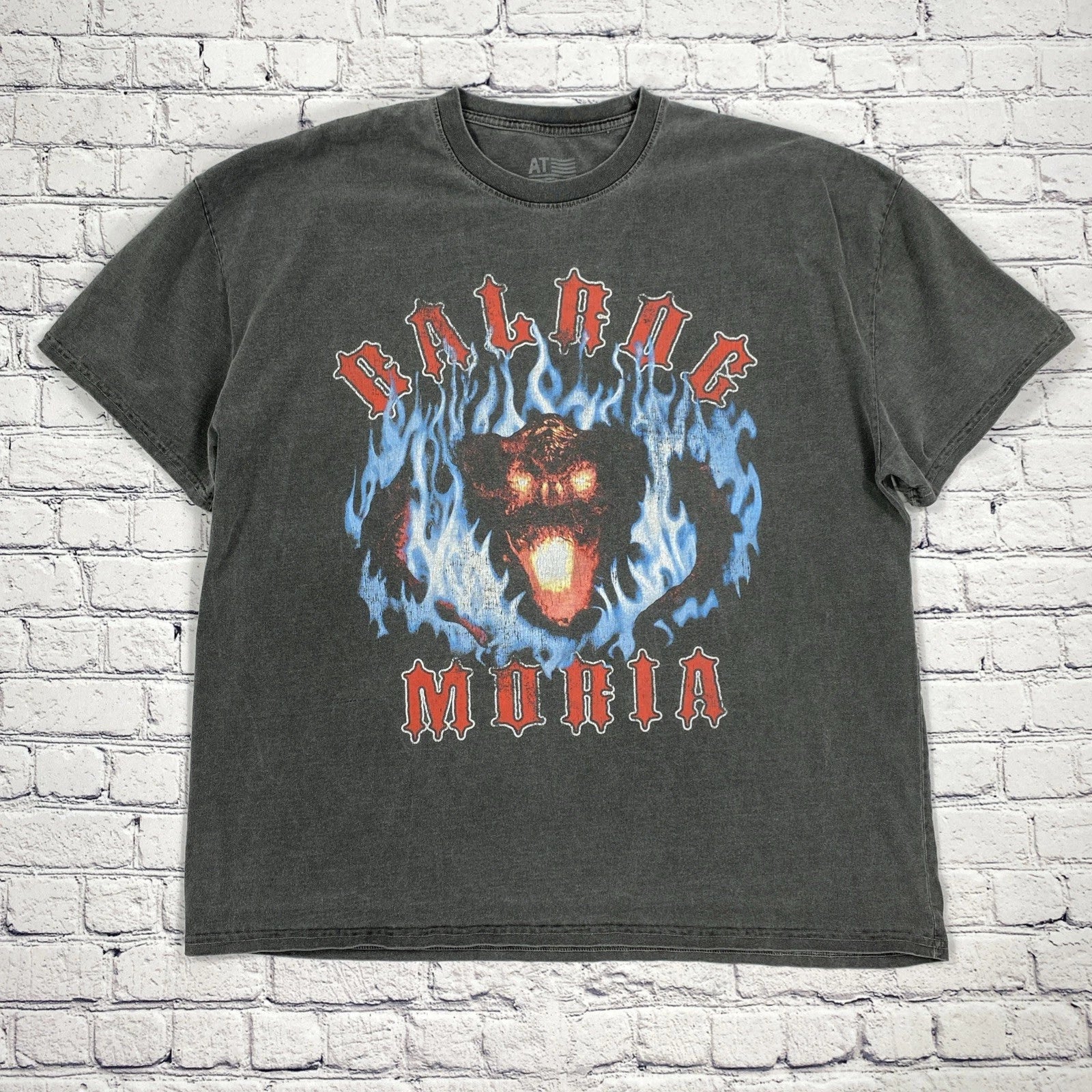 Vtg Balrog Lord of The Rings T Shirt Men’s XL American Thrift Fellowship Faded