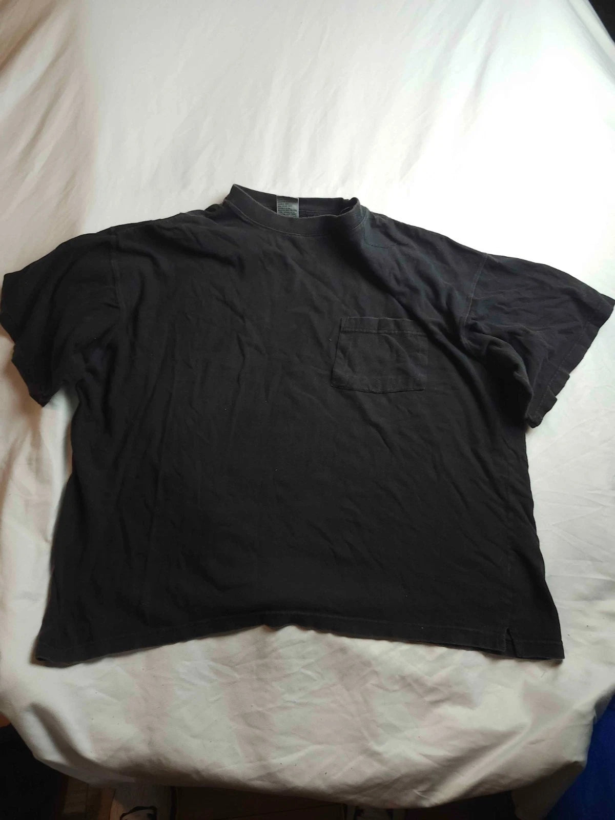 DASH T Shirt Mens XL Black Pocket Short Sleeve Minimalist Streetwear Casual