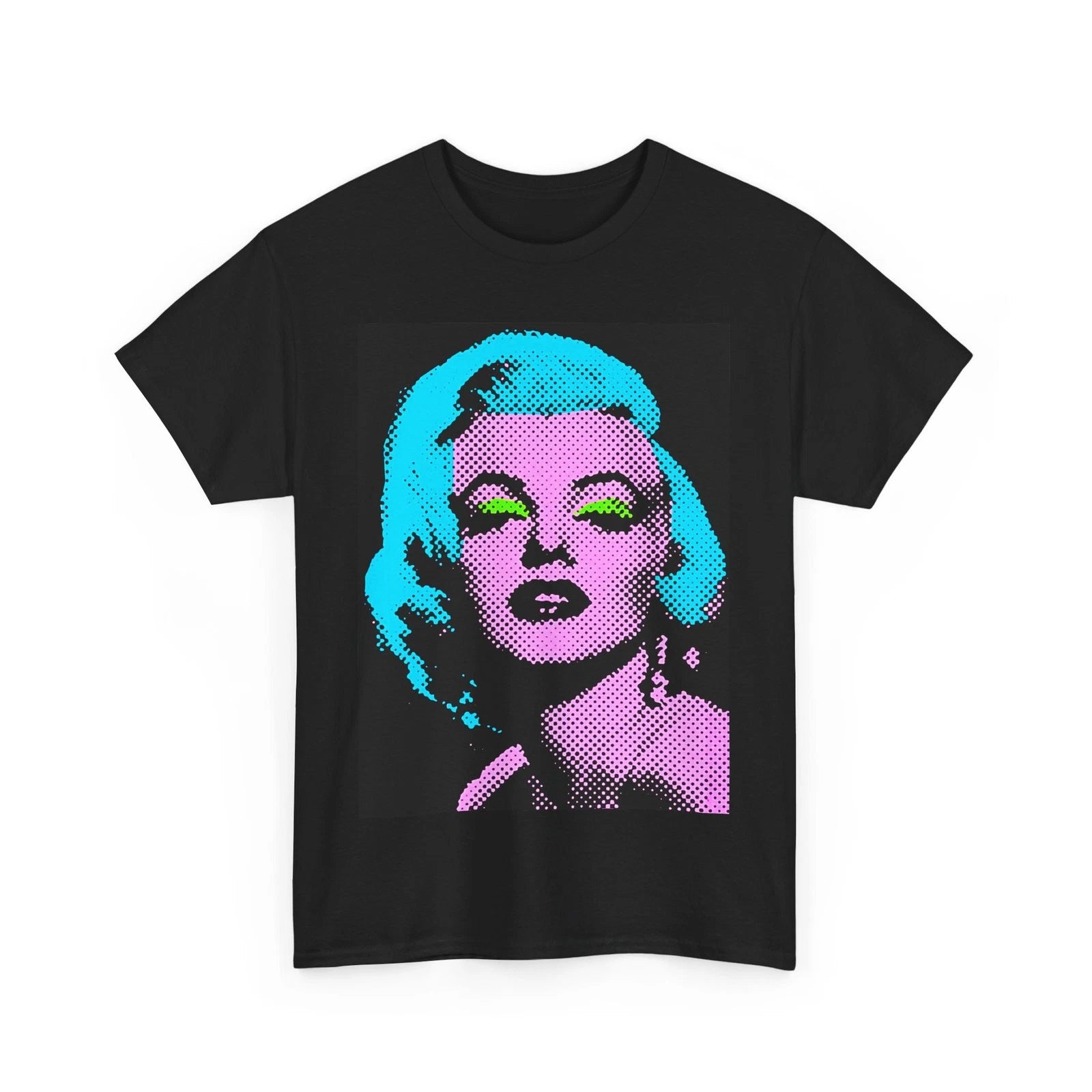 MARILYN MONROE POPART COOL TSHIRT TEE GIFT MEN WOMEN TEENS POLKA DOT COMIC SHIRT