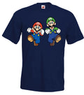 Youth Designz Mario & Luigi Men's Printed T-Shirt Funny Saying Nerd Gaming