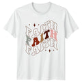 Faith Faith Faith Womens T-Shirt Boho Aesthetic Christian Apparel