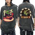 Unisex Dorohedoro Kaiman Shirt S-XXL Washed Black Y2K Anime Manga Graphic Tee