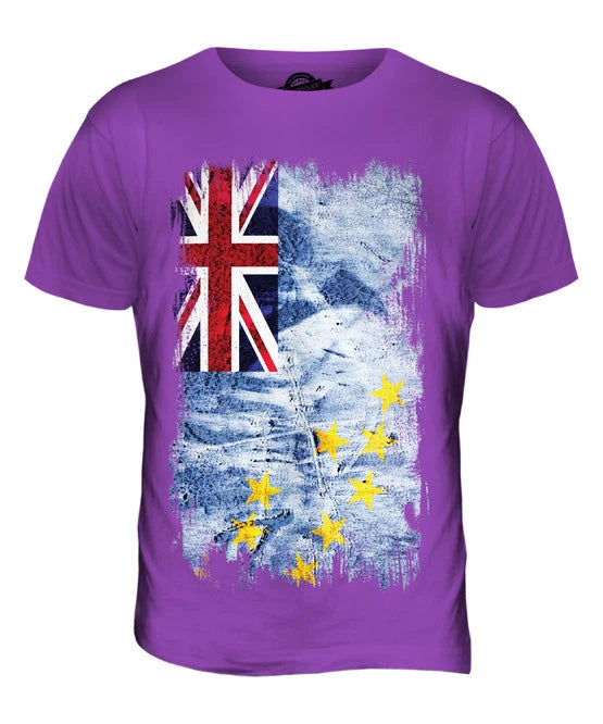 TUVALU GRUNGE FLAG MENS T SHIRT TEE SHIRT XS S M L XL 2XL 3XL 4XL 5XL