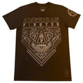 New Men's American Fighter Premium Athletic MMA Tattoo Black T-Shirt XS-4XL