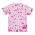 Tie Dye Crystal Pink  Adult & Kids Sizes, S M L XL 2XL 3XL Cotton Colortone