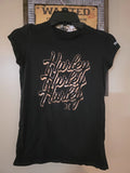 Hurley T-Shirt Y2k 2000s Xl Black A1