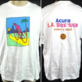 L.A. Bike Tour Marathon 2003 Mens T-Shirt size XL Pop Art Bicycle NOS Crinkled