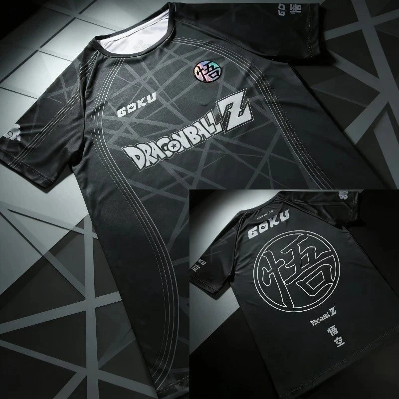 Dragon Ball Z Goku Football Soccer T-Shirt Anime Football Jersey