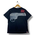 Vintage 00's ANDY WARHOL Gun Pop Art Graphic Tee Shirt Large Size