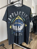 Affliction Brazil Vintage Y2K T-Shirt Big Logo Size Small