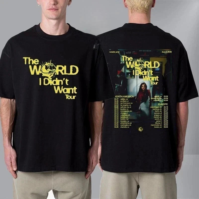 Natalie Jane The World I Didn't Want Tour 2026 North America T-shirt