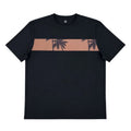 Manfinity Black Palm Tree Graphic T Shirt XXL Minimalist Tropical Streetwear Tee