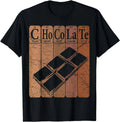 Chocolate Periodic Table Elements Chocoholic Chocolate Lover Gift Unisex T-Shirt