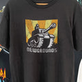 90's-00's Newground's Washed Black T-Shirt XL