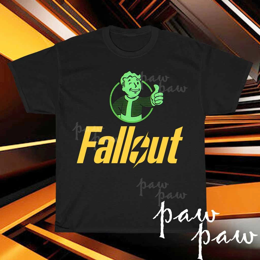 Fallout TV Show Logo Men's T-Shirt Logo American T-Shirt Funny Size S to 5XL