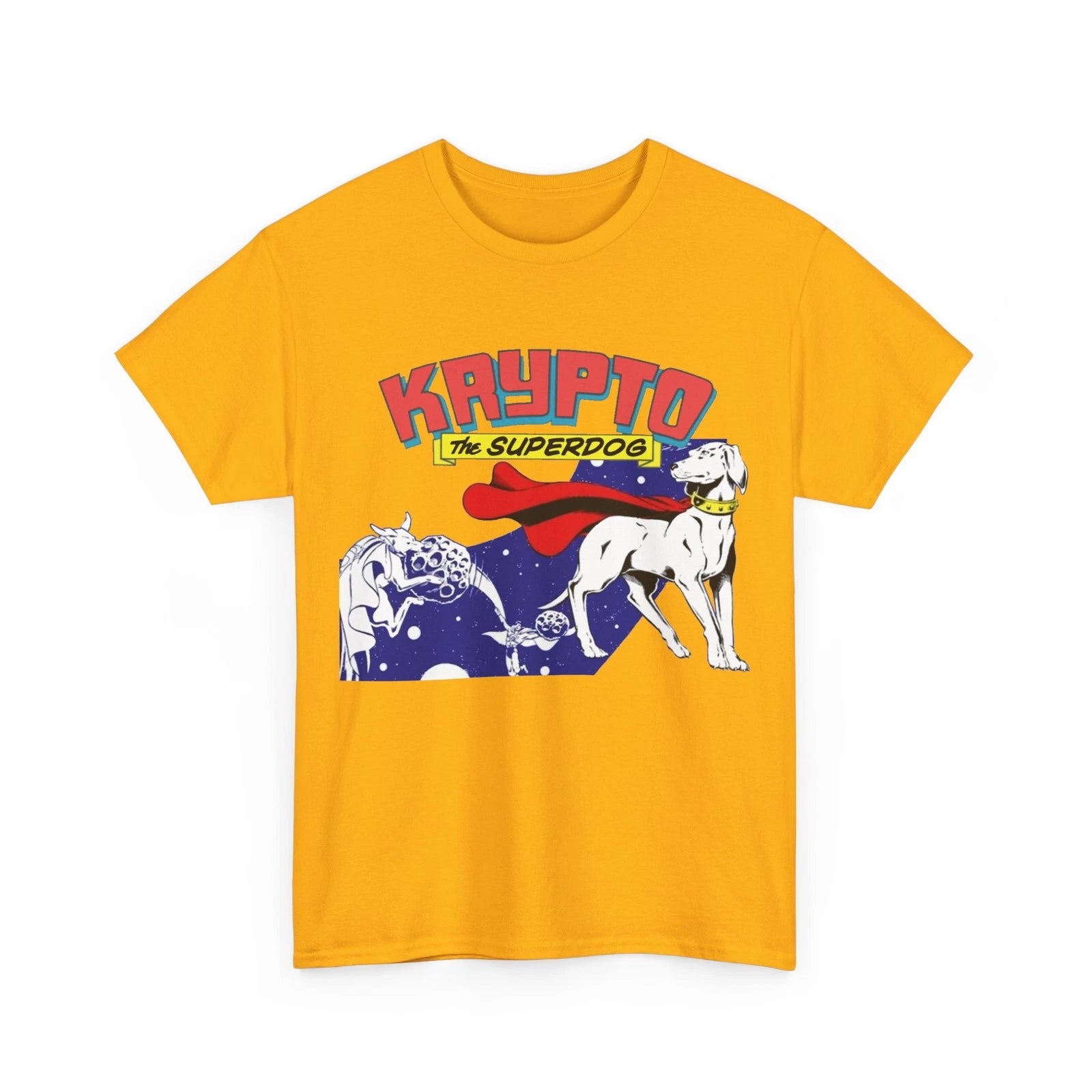 Krypto T-Shirt Supergirl Movie 2026 Super-Dog from Krypton Vintage-Style Tee