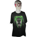 Marvel Venom XL Y2K Grunge  Graphic Tee Black Green Regular Fit Streetwear