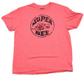 Dodge Super Bee Adult New T-Shirt  - Distressed Super Bee Logo Pic
