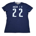 Vtg Hollister T-shirt Mens XL Preppy Y2K Varsity Letters 90s Grunge 100% Cotton