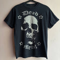 Vintage Y2K God Machine Dead Metal Skull Graphic T Shirt Black Size M