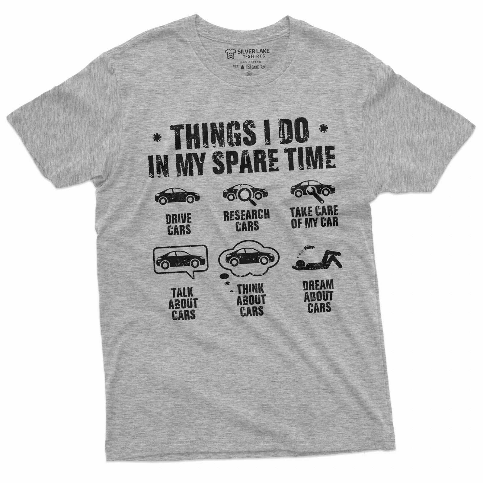 Men's Funny Car enthusiast T-shirt Car Guy Shirt Funny Car Joke Humorous Shirts