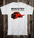 Retro Tee T Shirt 100% Cotton 80's 90's Style Ministry Jesus Built My Hot Rod
