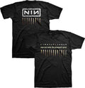 New Authentic Nine Inch Nails Downward Spiral Album NIN Band Logo Black T-Shirt