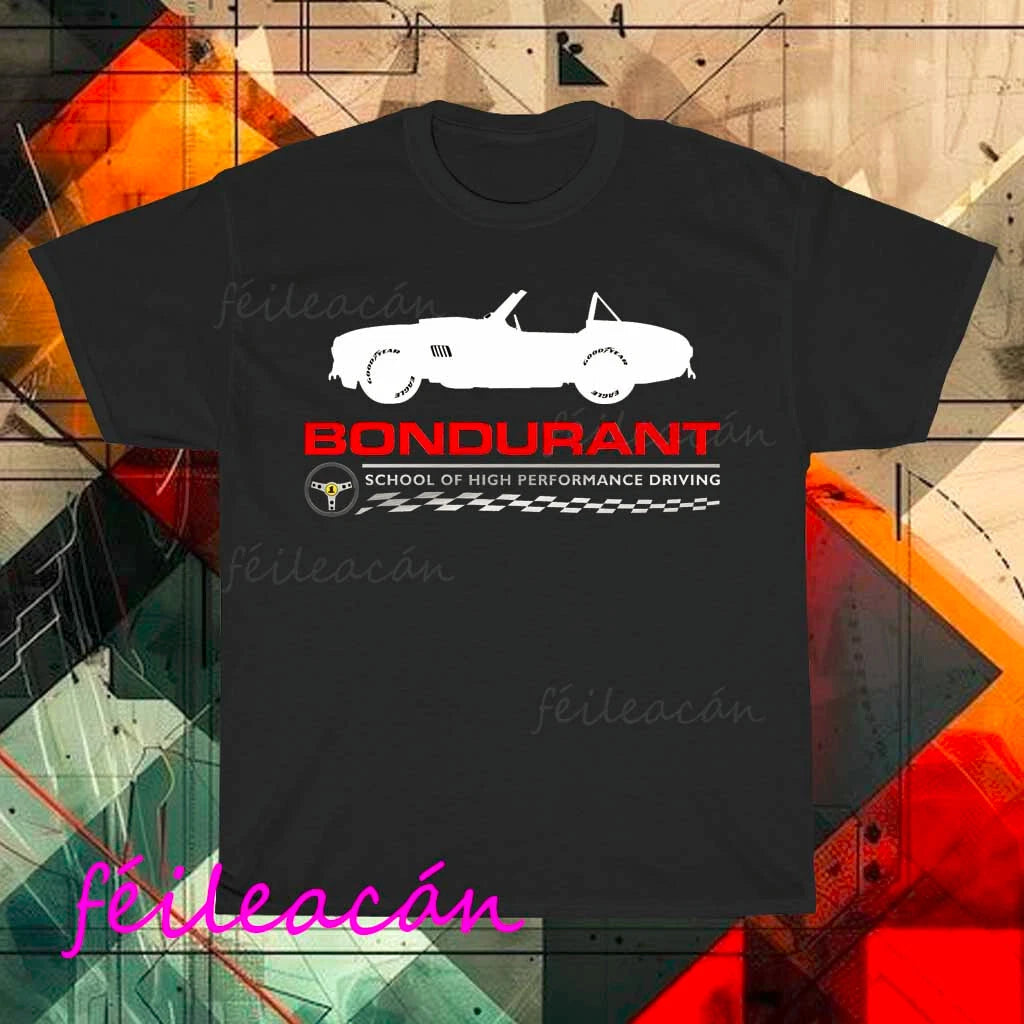 Brand New Bob Bondurant School of High Performance T-Shirt Funny Size S to 5XL