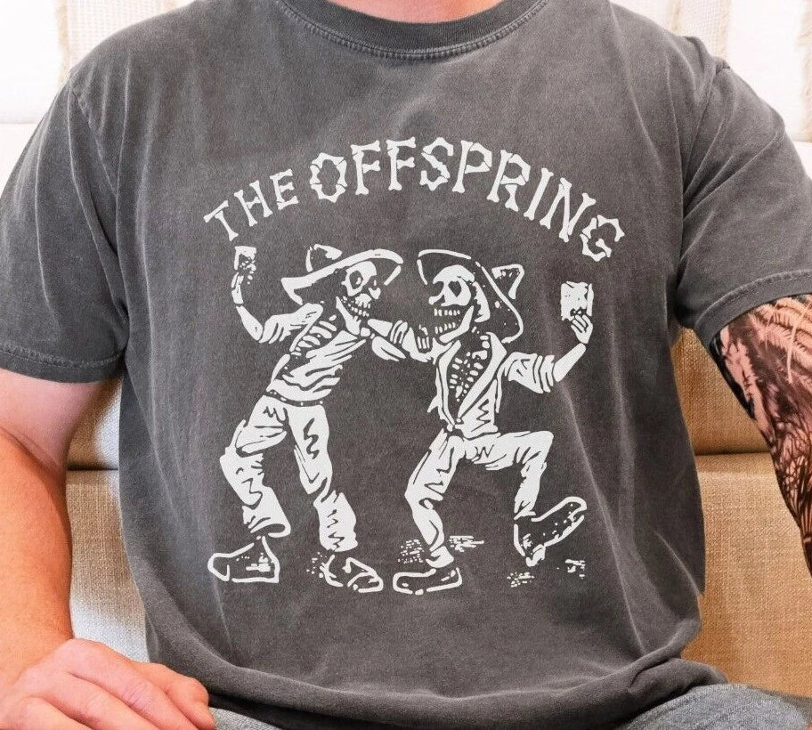 The Offspring Dance T-Shirt 90s Punk Rock Band Legend on Comfort Colors 1717 Tee