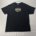 Poker Run Biker T-Shirt Mens XL Y2K Black 2006 Motorcycle Grunge Vintage Tee