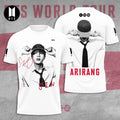 BTS World Tour 2026 ARIRANG x JIN AOP T-Shirt