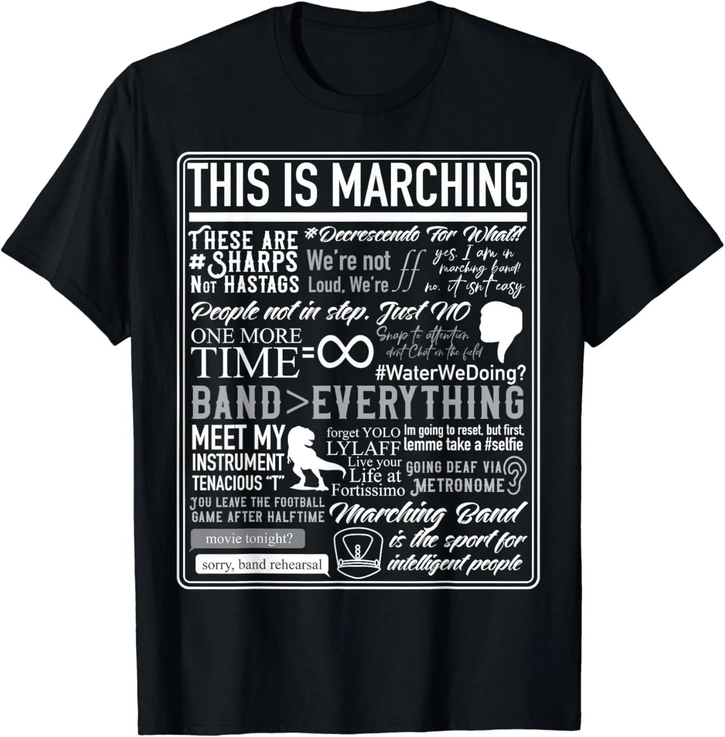 This Is Marching Band - Funny Marching Band Sayings _ Memes Gift Unisex T-Shirt