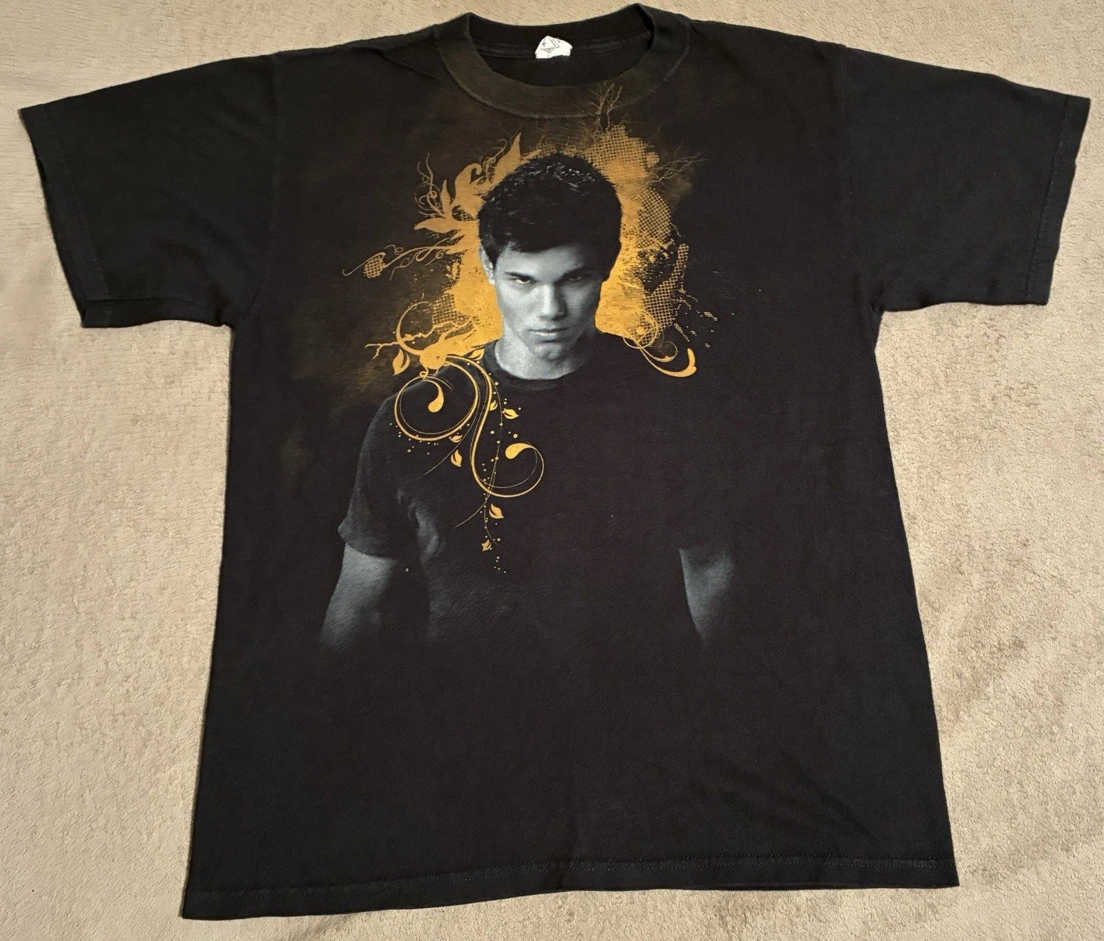 Vintage Twilight Saga New Moon Jacob Movie Promo T Shirt Fit S Y2k