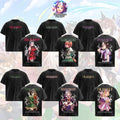 [Uma Musume Fan Shirt] Collection 2 Derby Darkside Umamusume Vintage Acid Washed