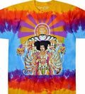 Jimi Hendrix Experience Tie Dye T-Shirt Axis Bold As Love L XL 2XL  Psychedelic