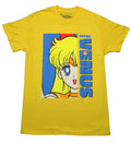 Sailor Moon New Adult T-Shirt - Half Profile Picture of Sailor Venus