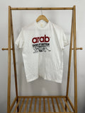 VTG 80s Arab Does It Better Funny Novelty Bug Pest Company Promo 50/50 T-Shirt L