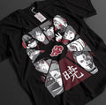 Naruto Shirt Akatsuki Tshirt Itachi T-Shirt Pain Obito Anime Graphic Unisex Tee