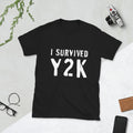 I Survived Y2K Funny Millenium Year 2000 USA Trump Biden Gen-X Boomer T-Shirt