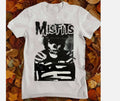Vintage MISFITS Classic Skull T Shirt White Size S To 5XL