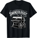 Smokeologist Funny Pitmaster BBQ Smoker Grilling Gift Unisex T-Shirt