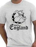 Made In England T-Shirt - Bulldog Football Casual 80's Terraces MMA Tattoo Size