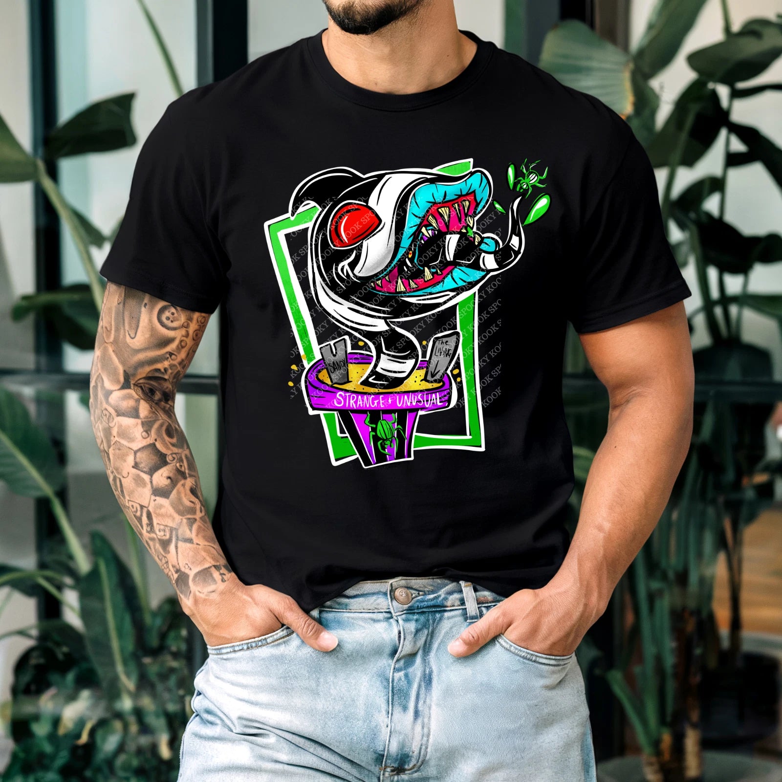 Sandworm Tshirt, Sizes S-5XL, Little Shop Of Horrors Gift, Beetlejuice Shirt