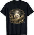 Creepy Cute Serial Poodle Joke Humor Poodle Moms Dads Horror T-Shirt