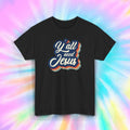Y'all Need Jesus Retro Faith Inspirational Christian Religious Humor Shirt S-5XL