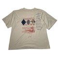 Makaveli Tupac VTG Y2K Embroidered Tee T-Shirt Rap Hip Hop FLAW Tan Mens 3X