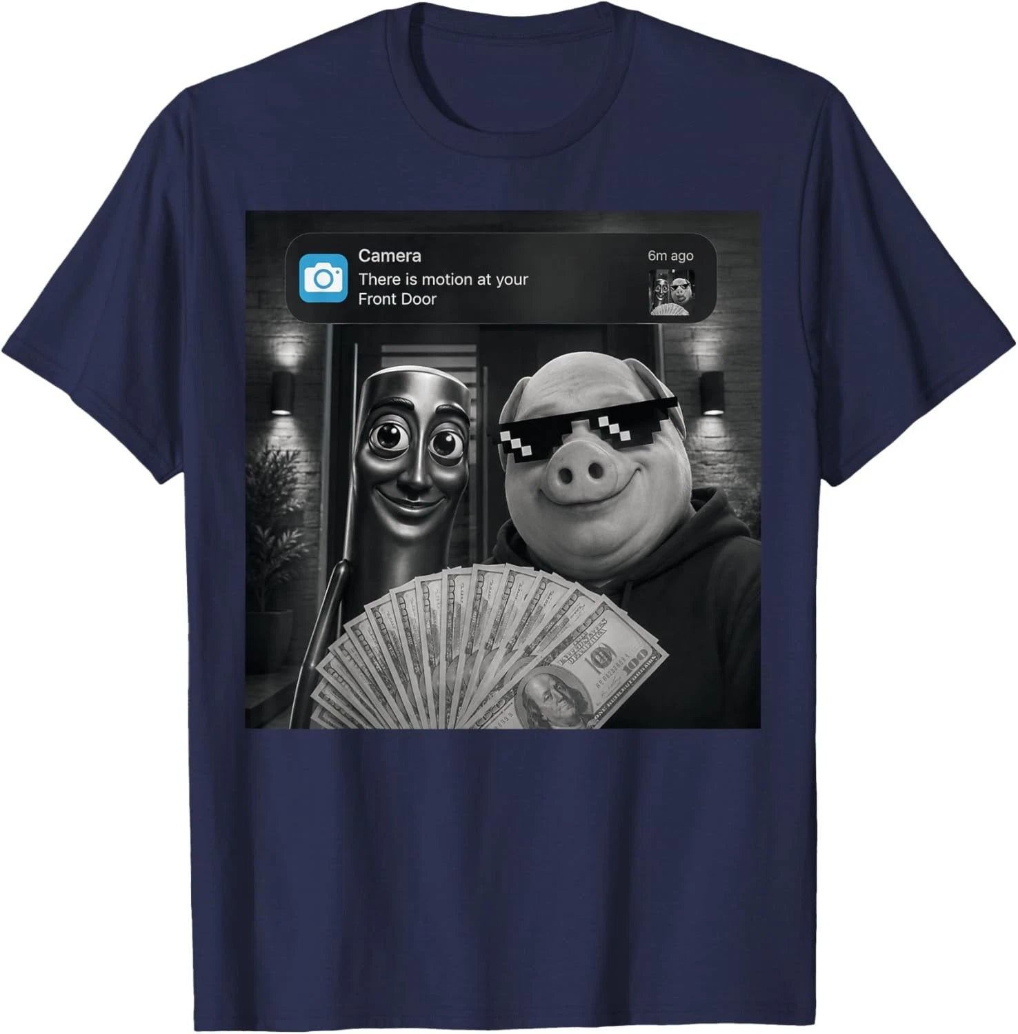Tung Tung Tung Sahur John Pork Meme Brainrot for Kids Unisex T-Shirt