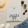 Punk's Not Dead T-Shirt | Graphic Punk Slogan Tee | Metal Music Vintage Vibe