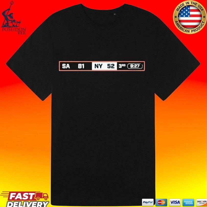 Sa 81 Ny 52 The Comeback Begins T-shirt