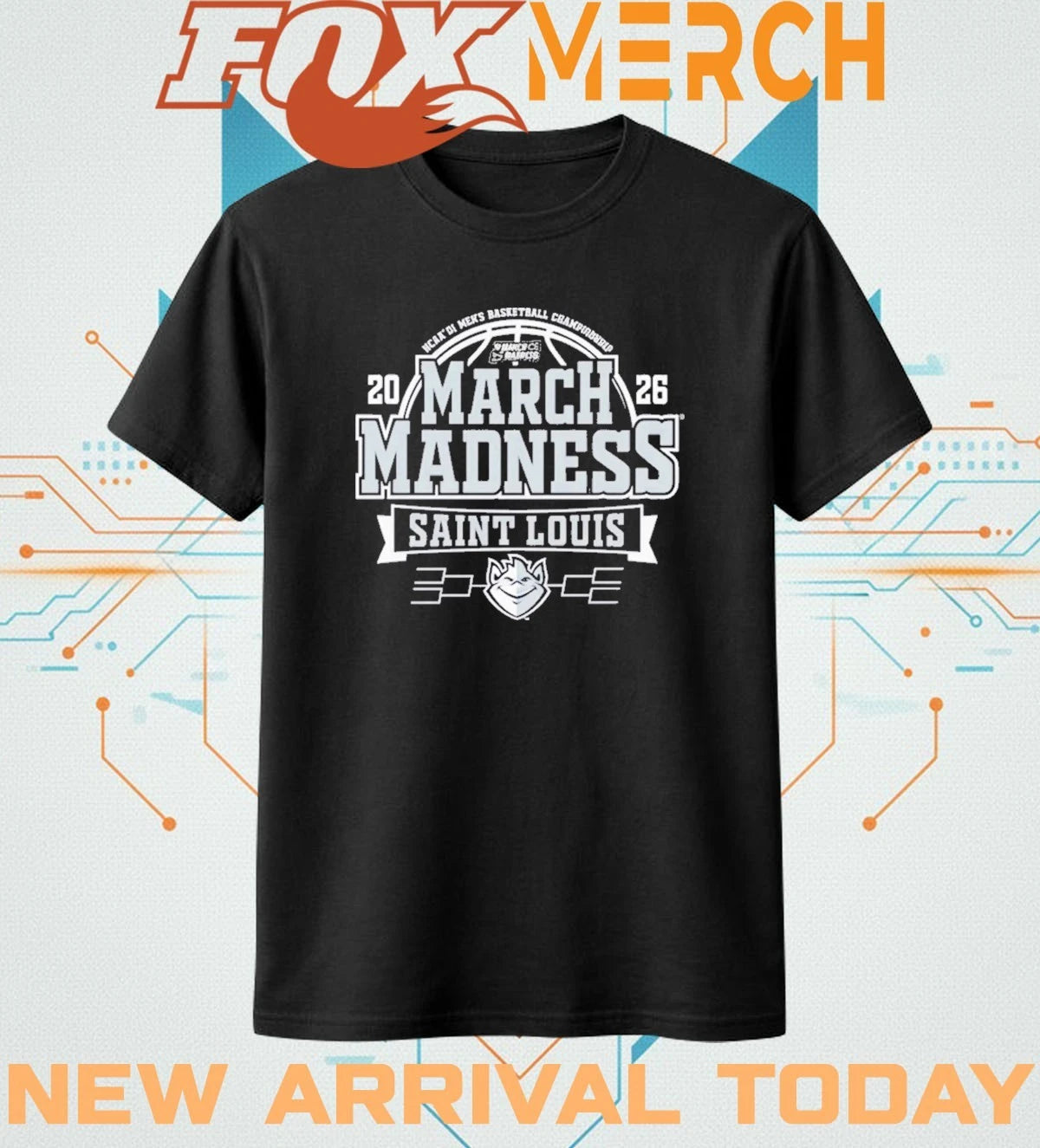 Saint Louis Billikens 2026 NCAA Men’s Basketball March Madness shirt
